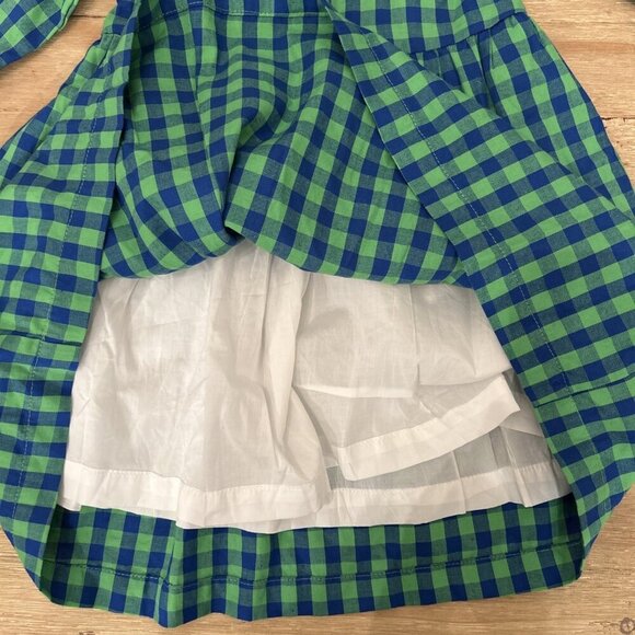 The Oaks Apparel Girls Dress Size 5 Plaid Peter Pan Collar Gingham Check - Picture 6 of 6